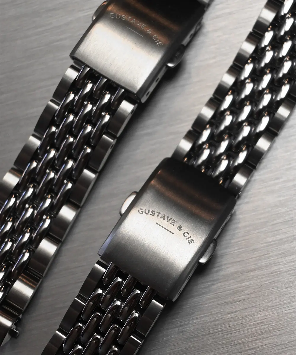 BRACELET ACIER - GRAIN DE RIZ - Image 3