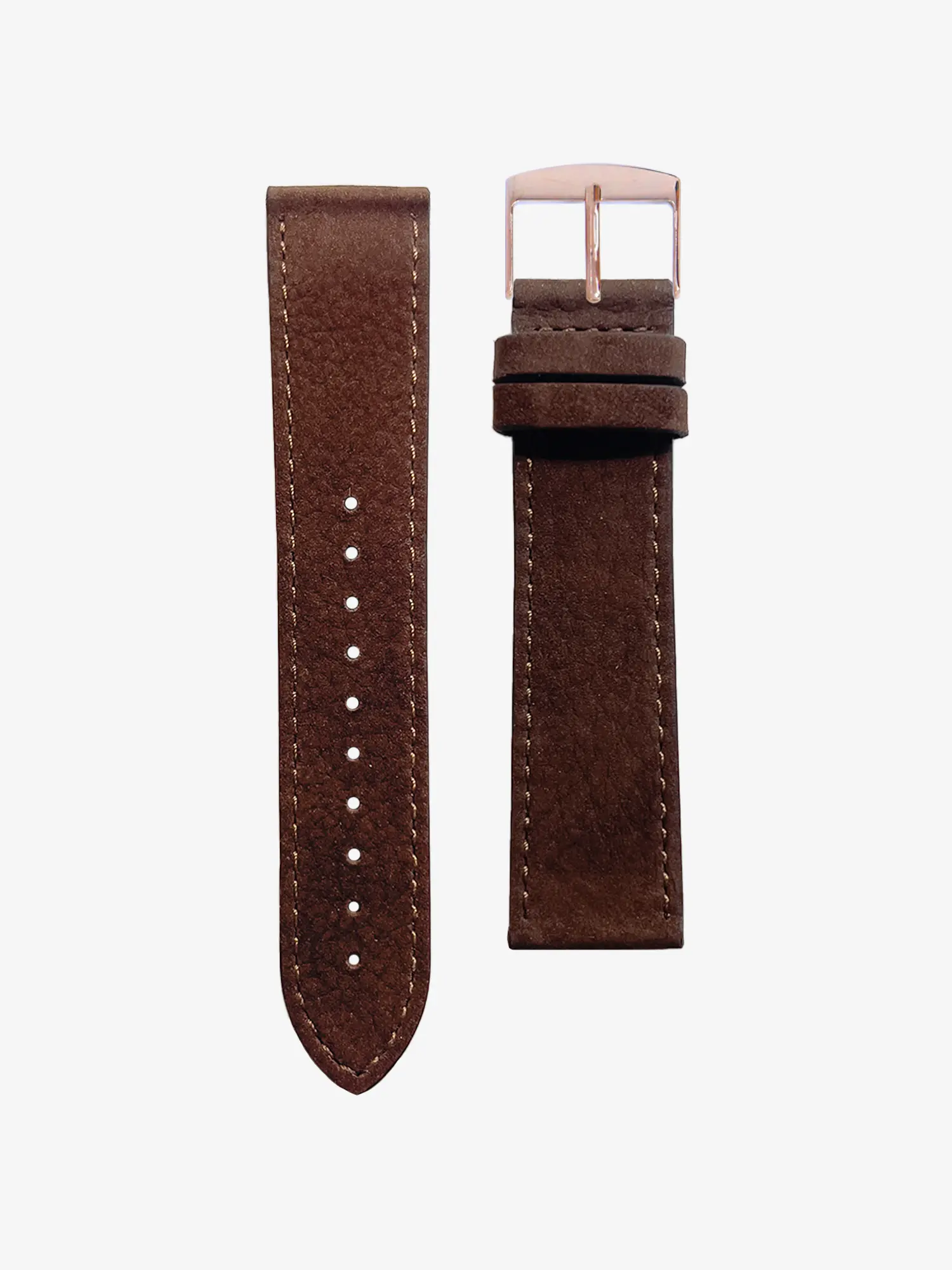 BRACELET CUIR - NUBUCK CHOCOLAT - Image 5