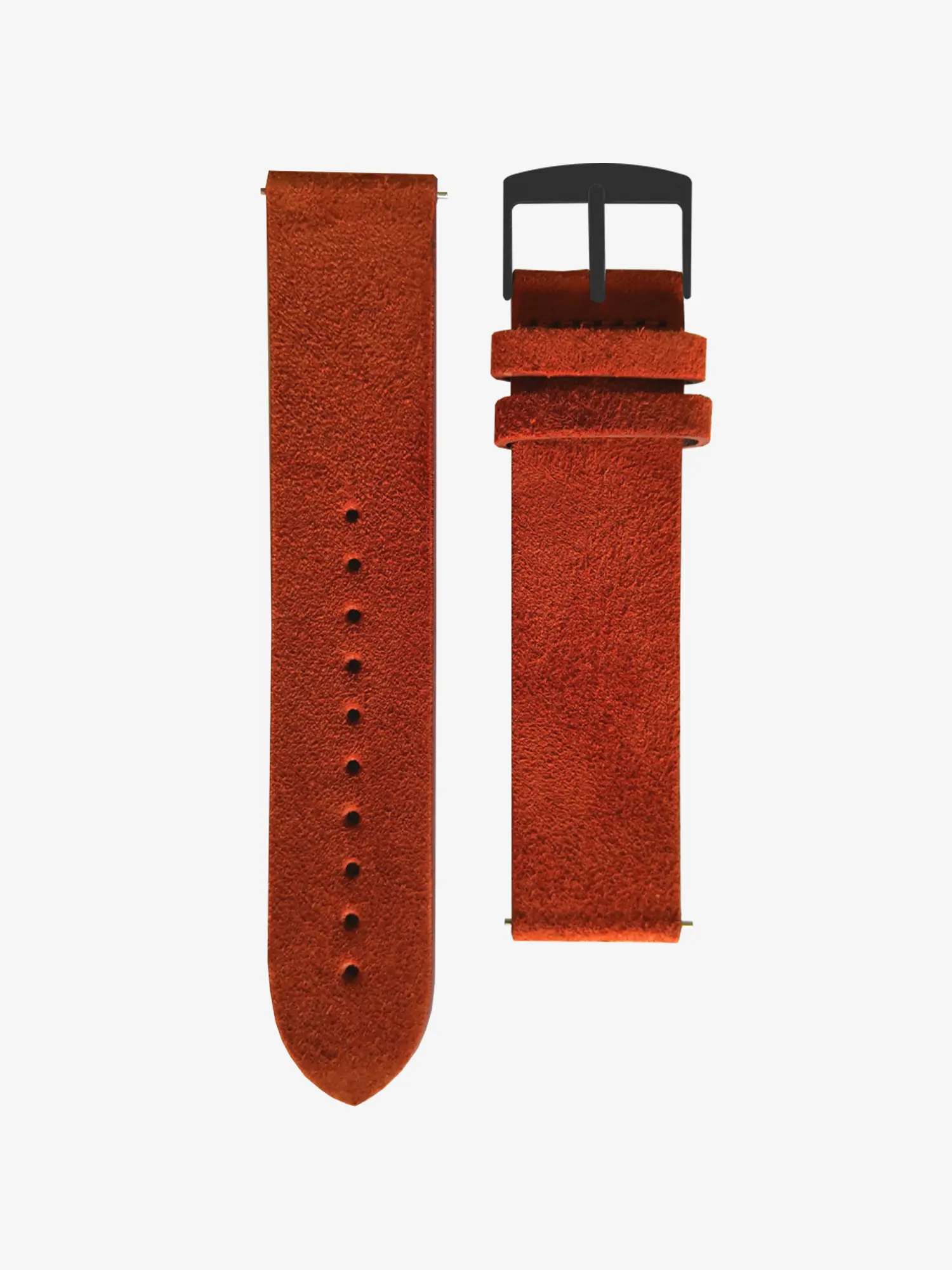 BRACELET CUIR - NUBUCK TERRACOTTA - Image 4