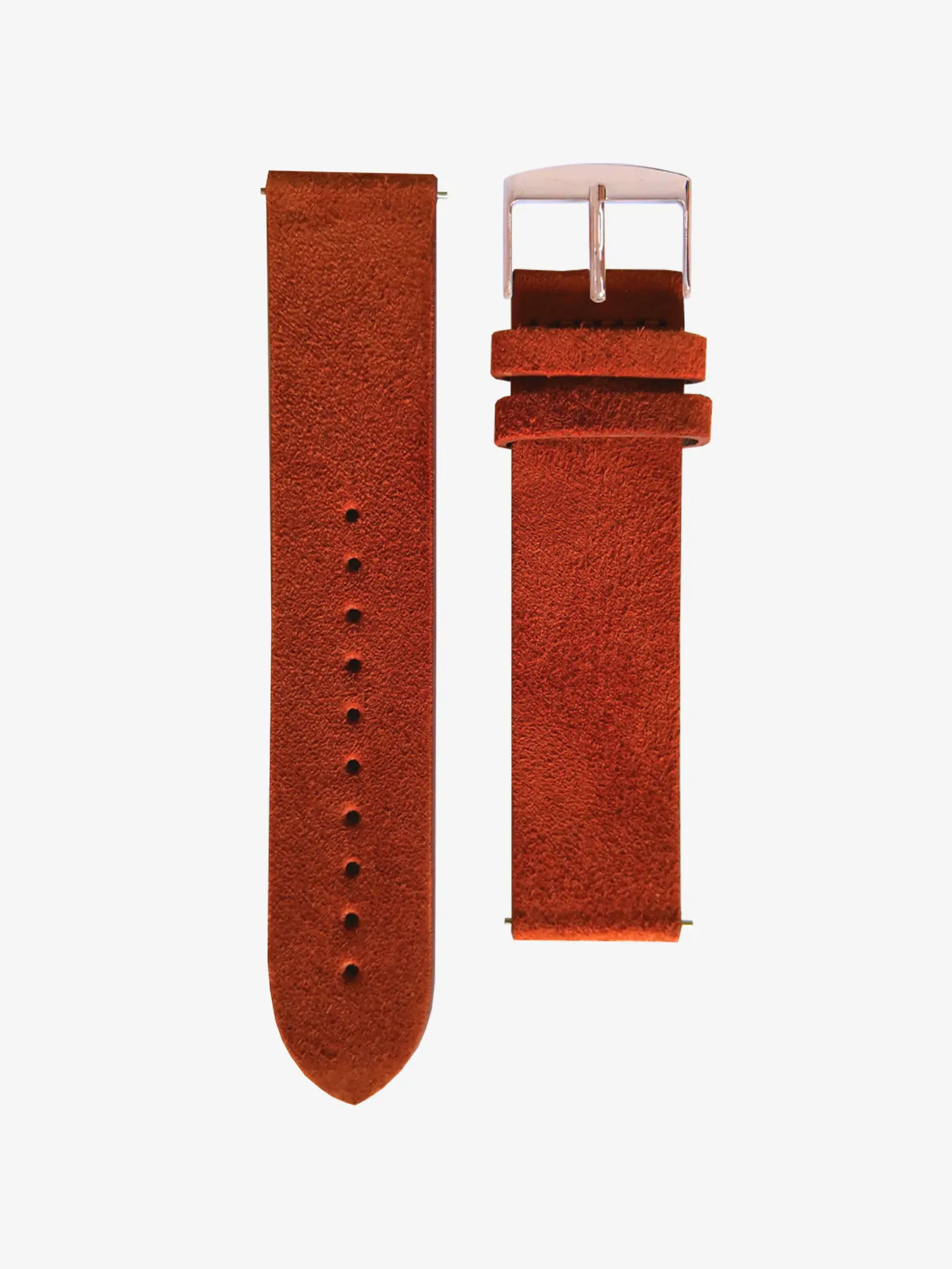 BRACELET CUIR - NUBUCK TERRACOTTA - Image 5