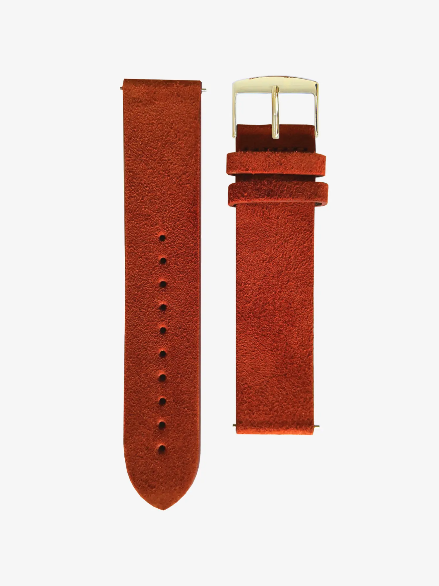 BRACELET CUIR - NUBUCK TERRACOTTA - Image 6