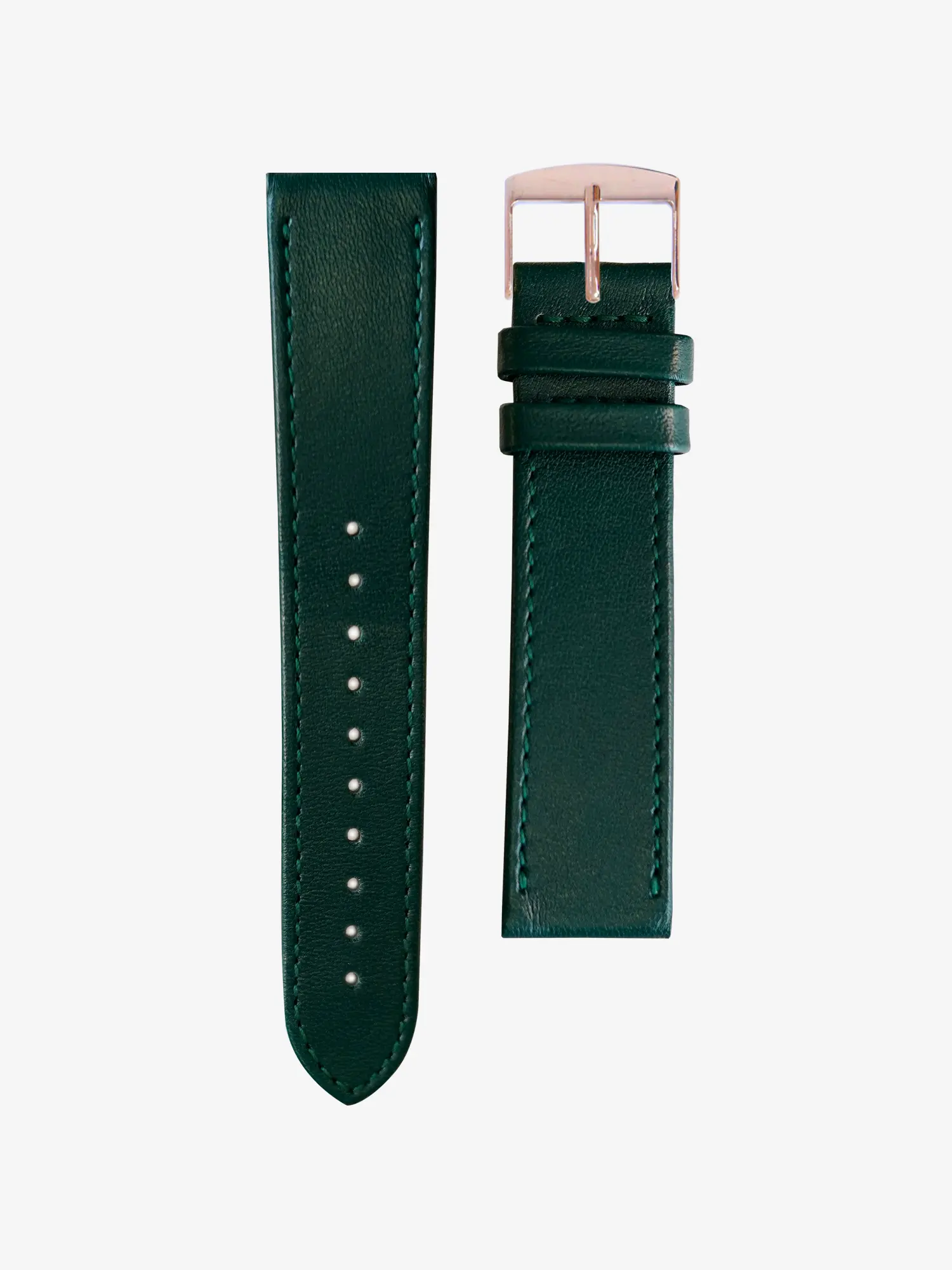 BRACELET CUIR - VERT ÉMERAUDE - Image 5