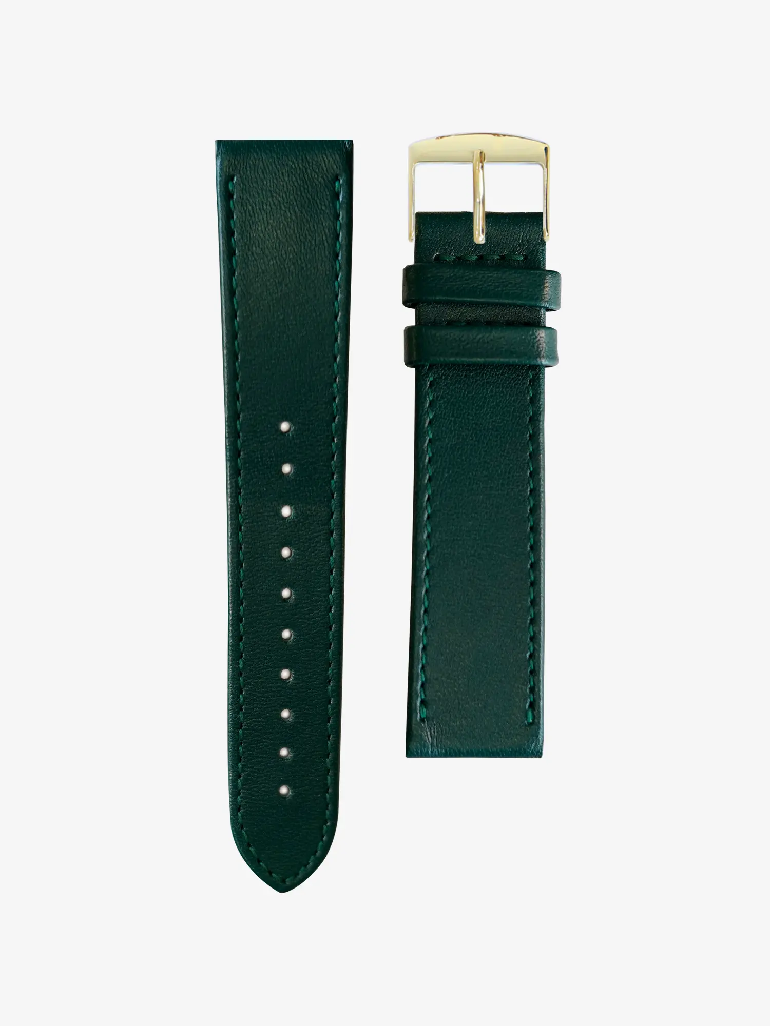BRACELET CUIR - VERT ÉMERAUDE - Image 6