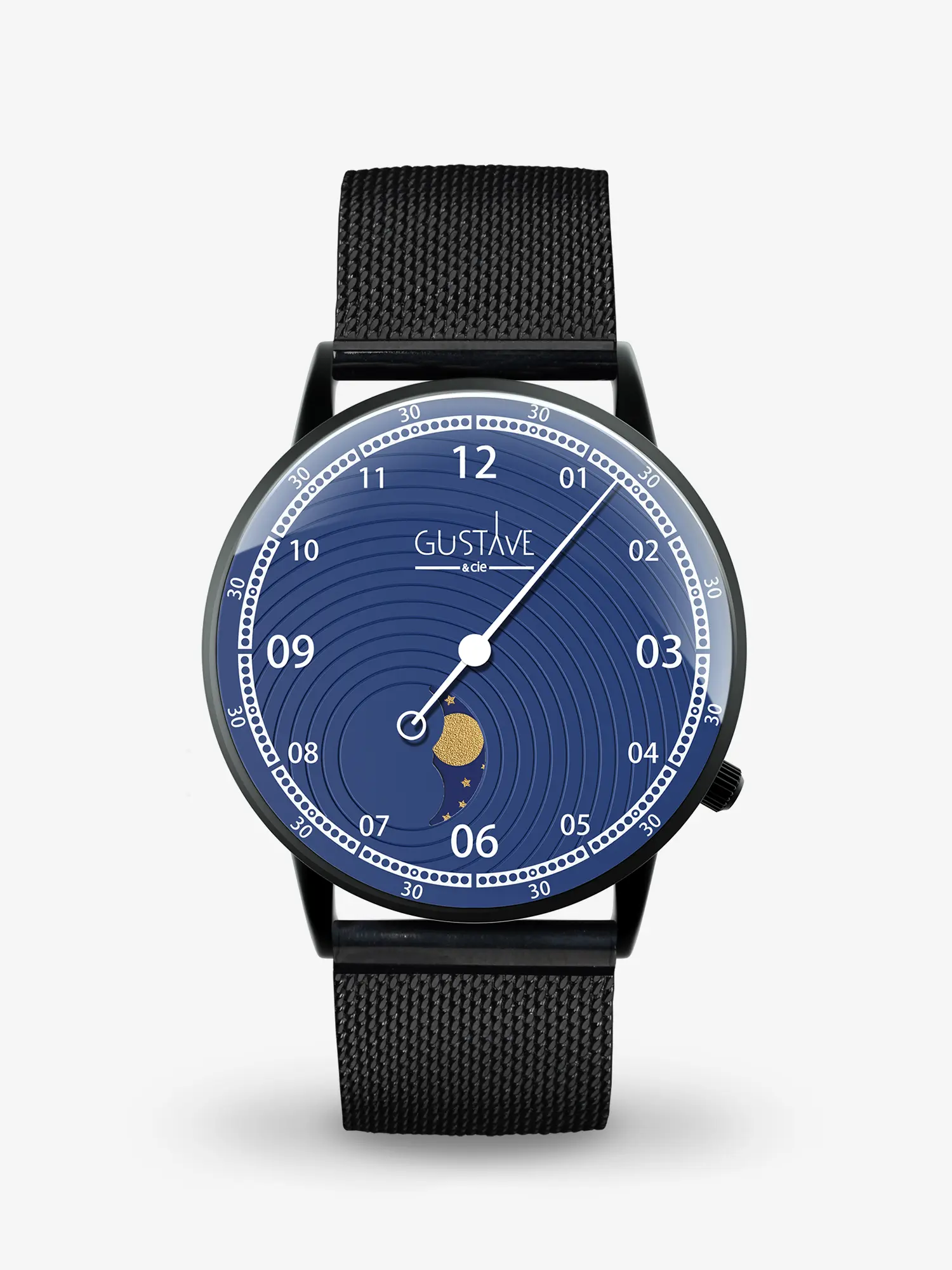GEORGES 12H - NOIR ET BLEU - Image 11