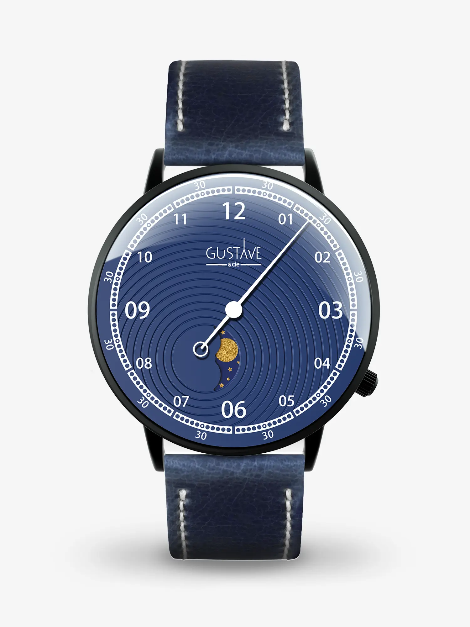 GEORGES 12H - NOIR ET BLEU - Image 12