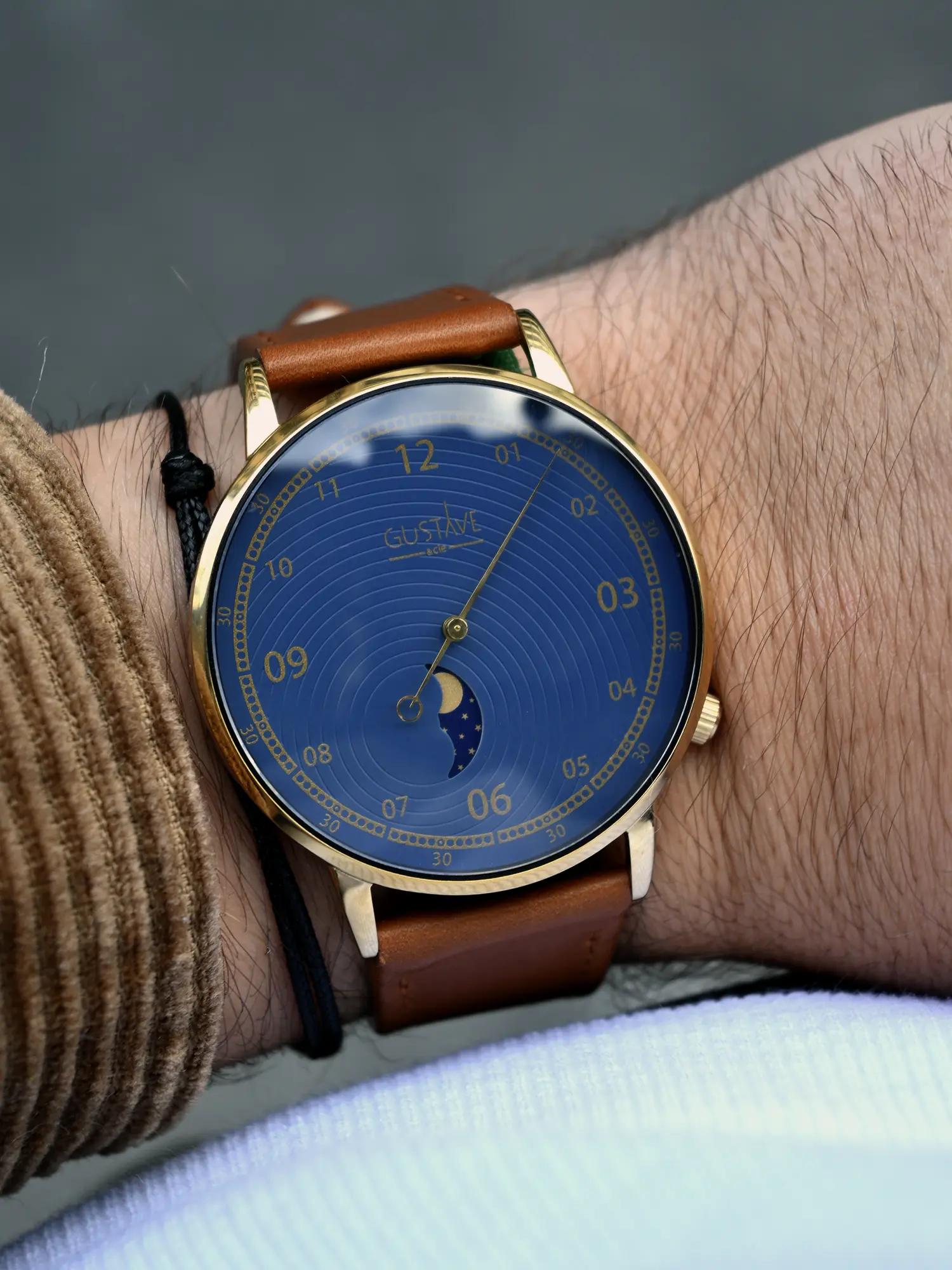 GEORGES 12H - OR ET BLEU - Image 2